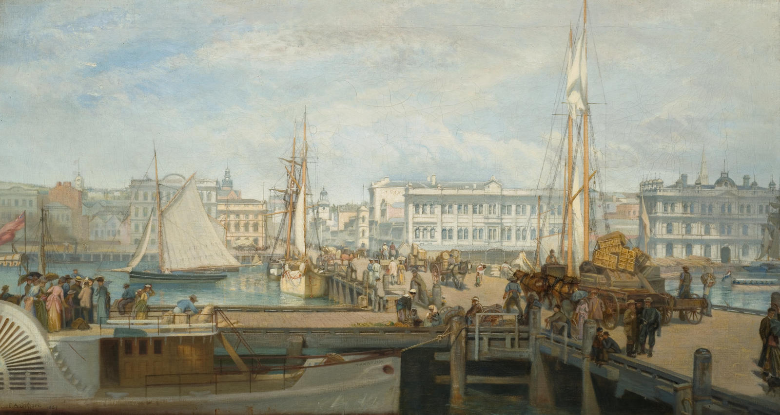 Auckland from the Wharf
