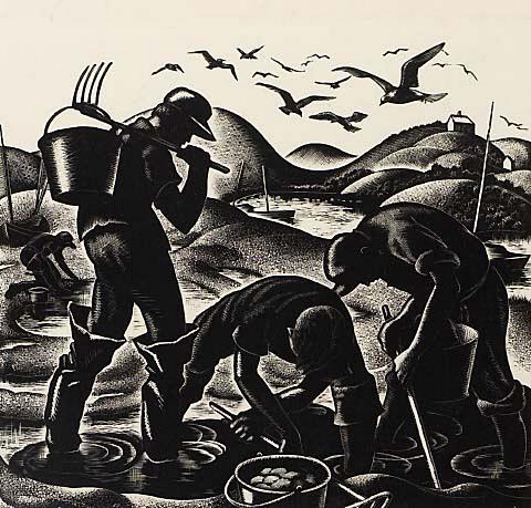 Clam Diggers, Cape Cod