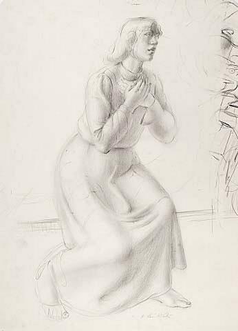 Study for Annunciation