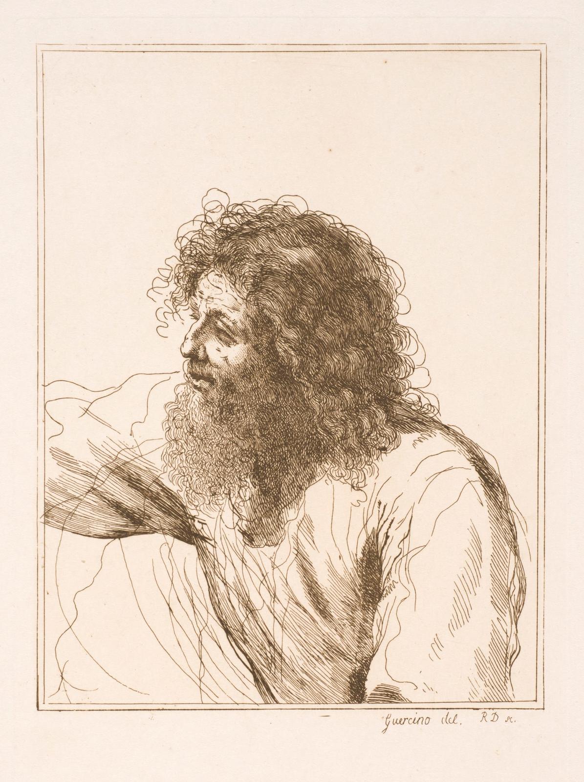 Half-Length Portrait of Bearded Man