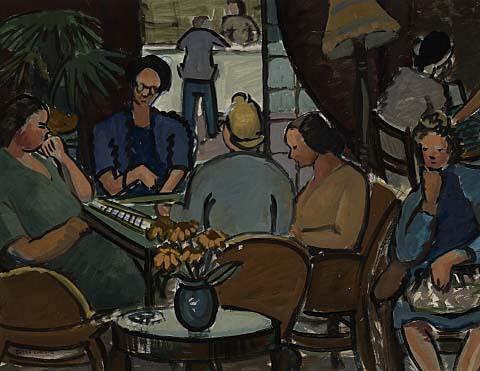 Women in Brent's Lounge