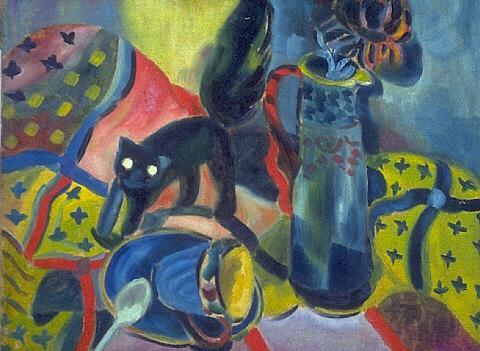 Still Life with Cat