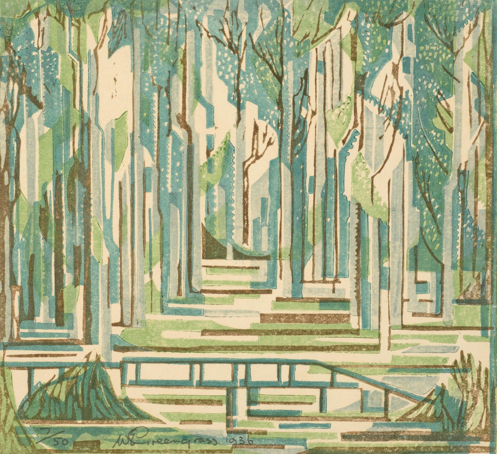 Bridge and Trees