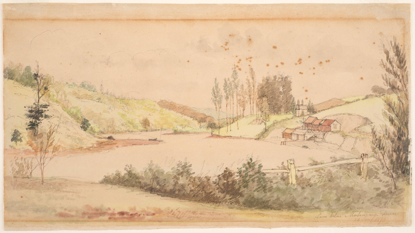 Lime kiln, Mahurangi River