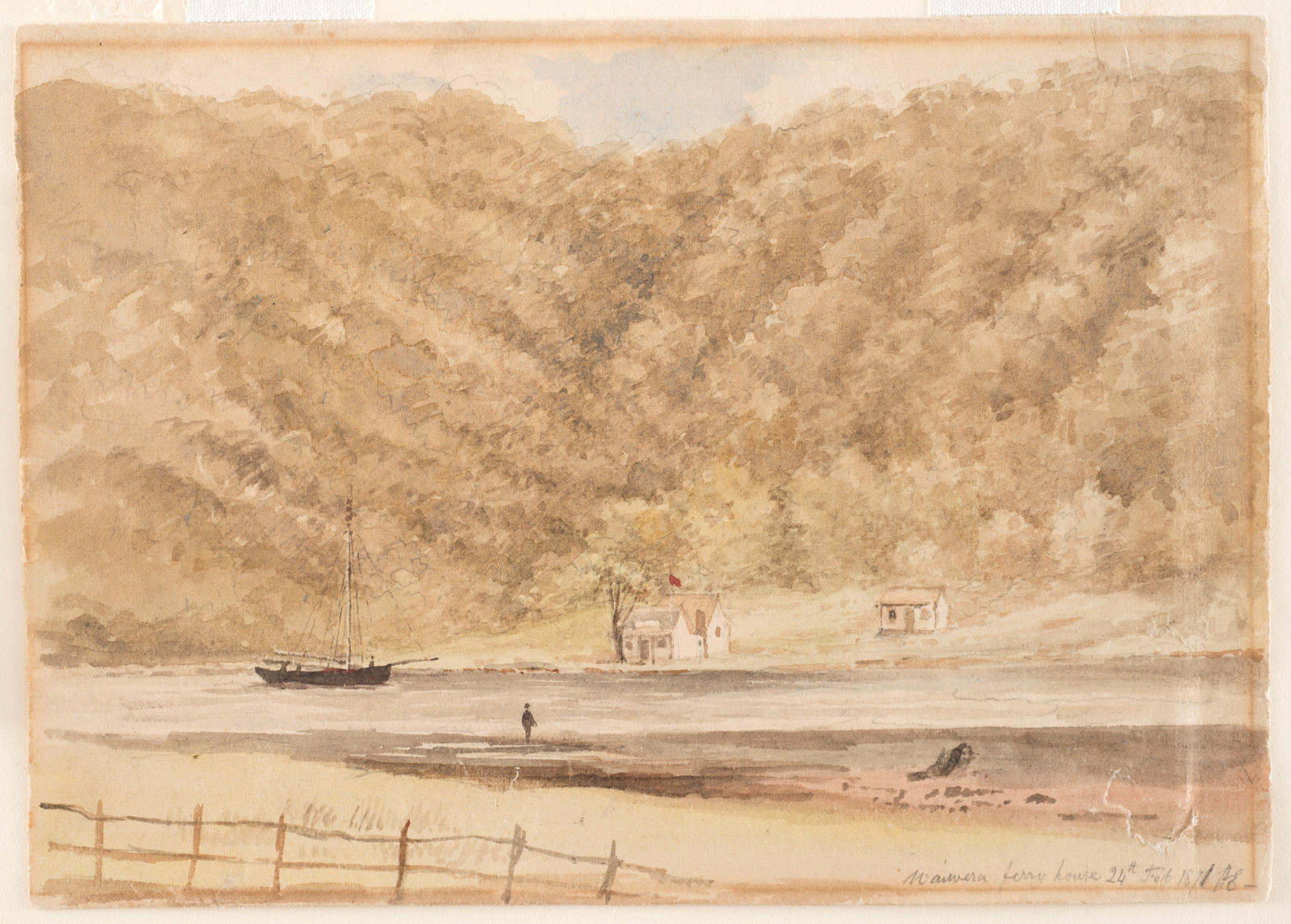Waiwera ferry house