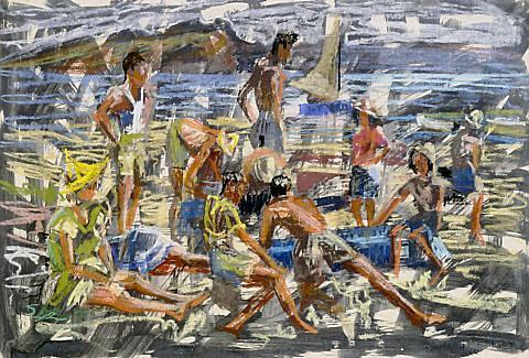 Beach Scene