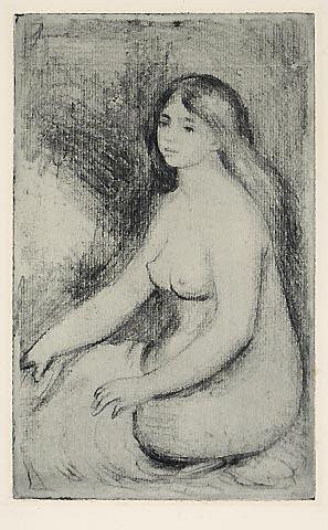 Baigneuse Assise