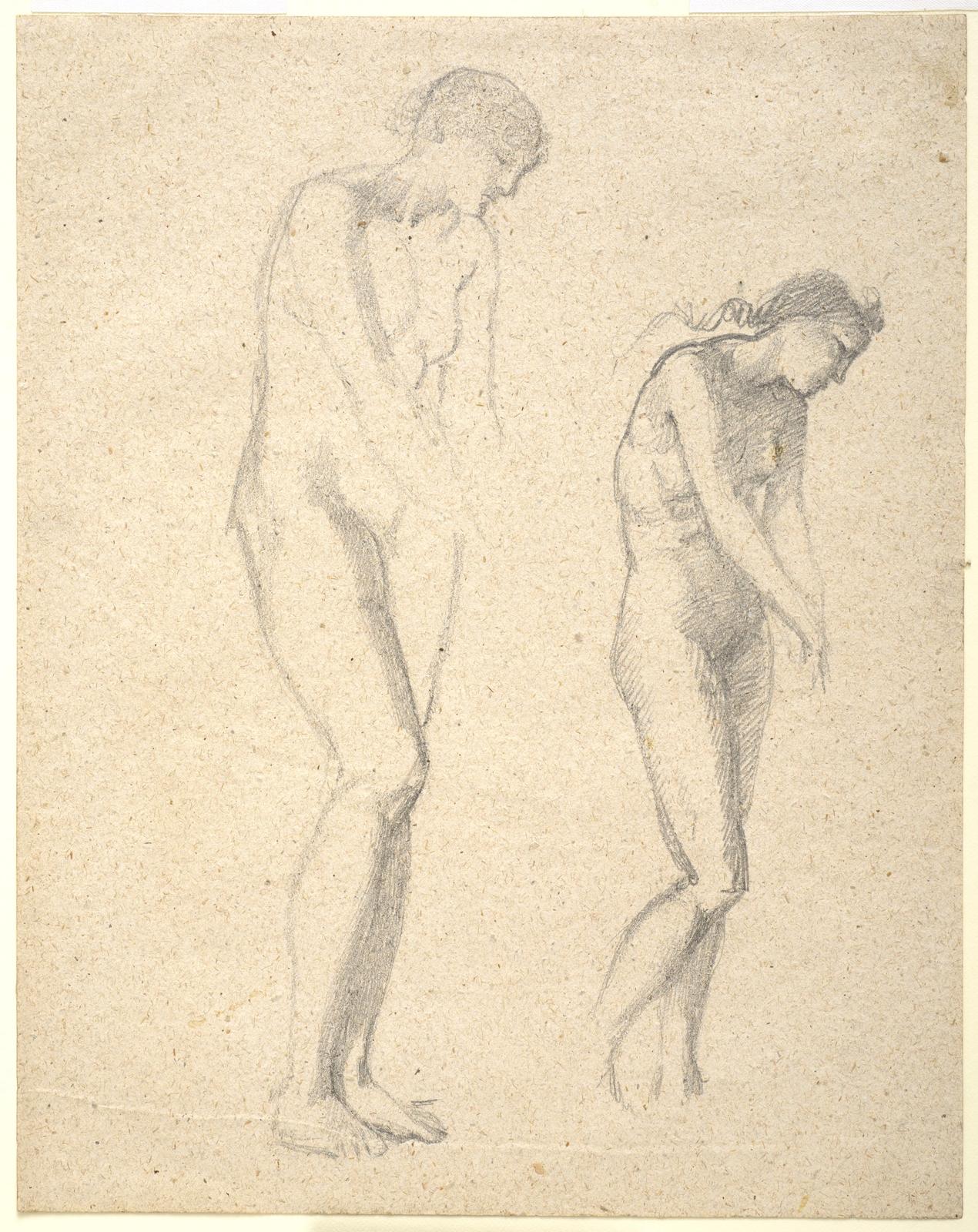 Sketches for Galatea in ‘The Soul Attains’ from the ‘Pygmalion and the Image’ Series