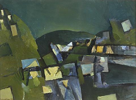 Landscape with Distant Hills