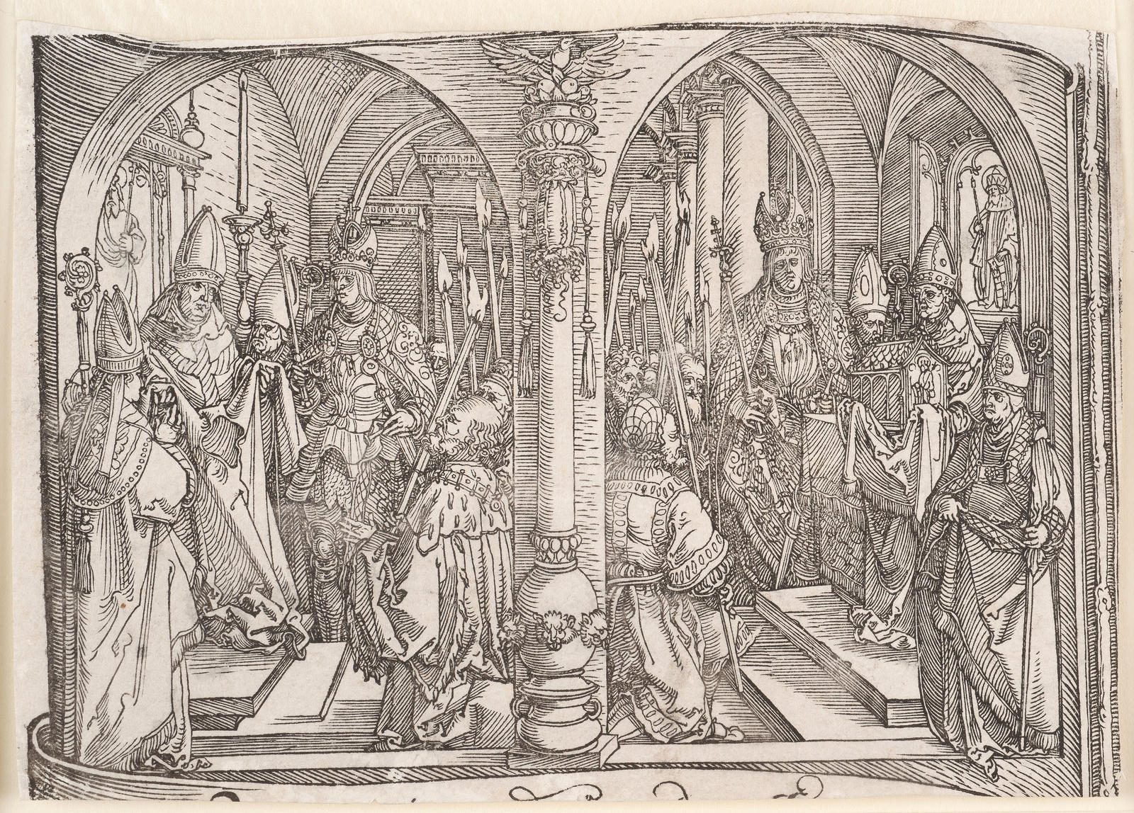 Veneration of The Holy Coat of Trier, Translation of the Relics of Saint Leopold