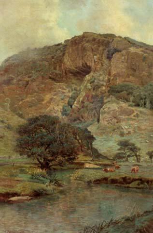 Mountains and Stream, Kare Kare