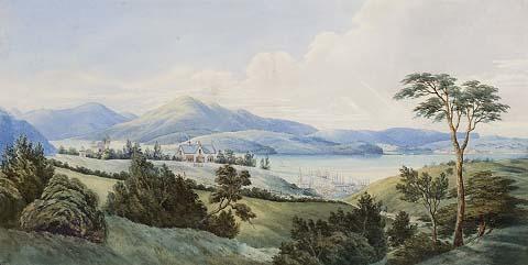 Dunedin from the Town Belt