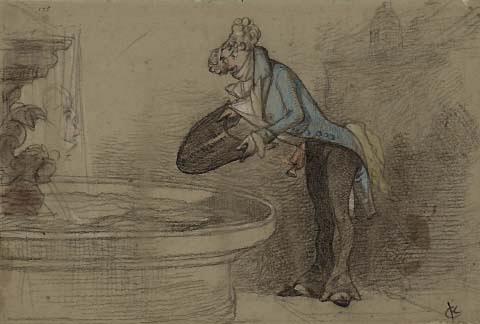 Saint Denis, the Champion of France, transformed into a 'Wild Buck' discovers his misfortune