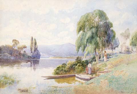 The Meeting of the Waipa and Waikato Rivers
