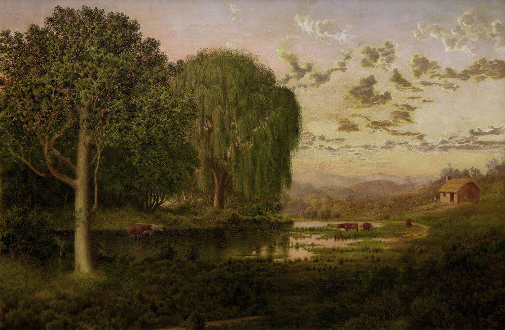 A Settler's Homestead - Sunset