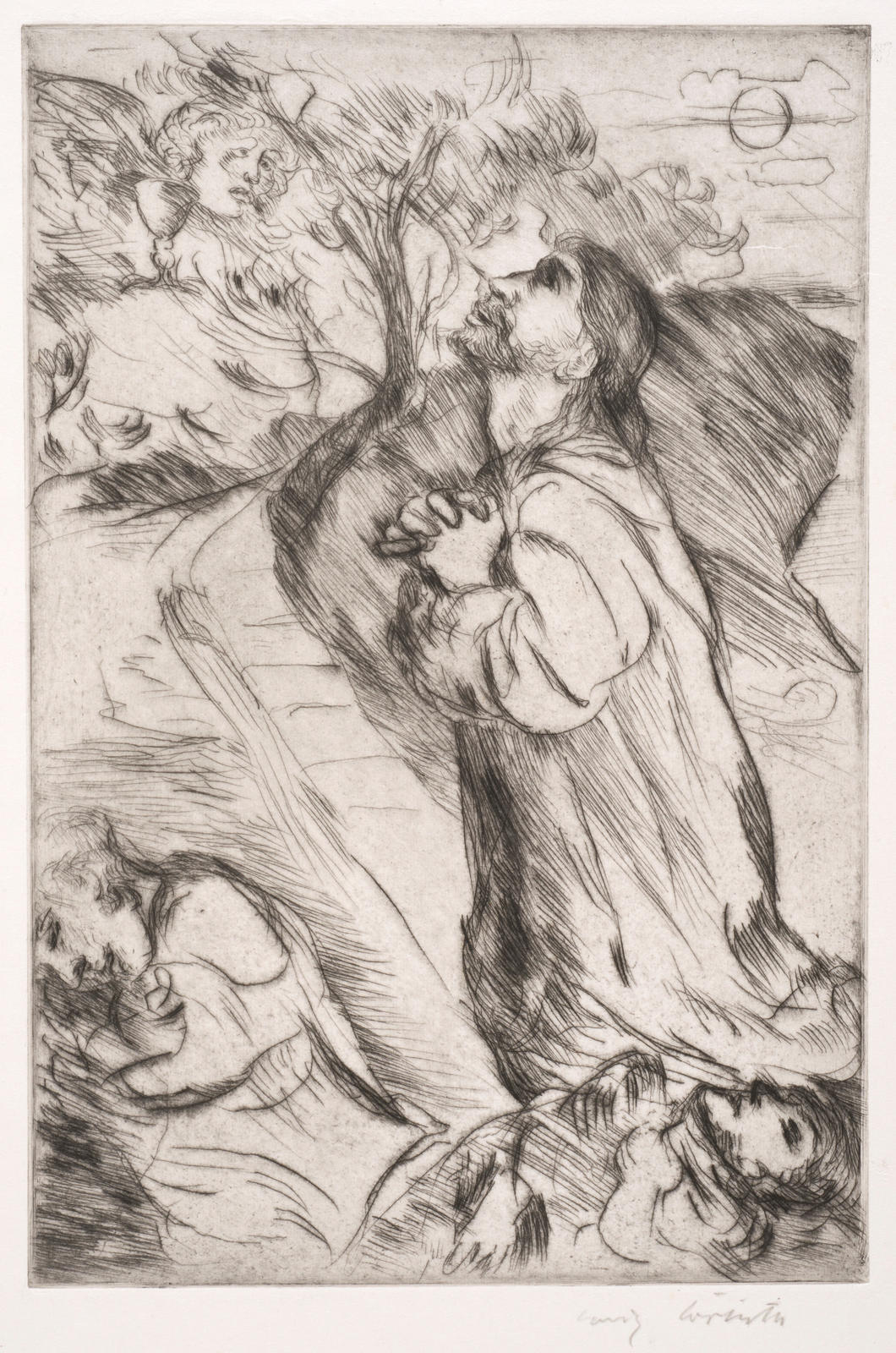 Christus am Ölberg II (Christ on the Mount of Olives II)