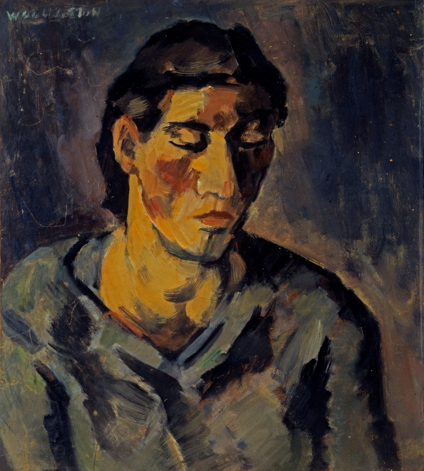 Portrait of the artist's wife