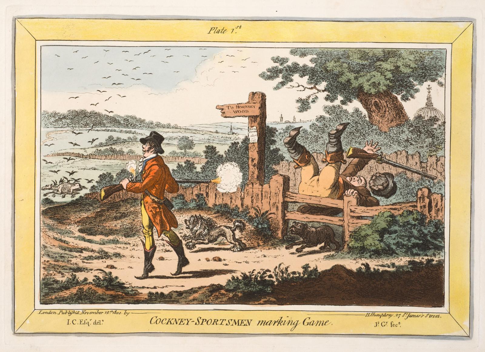 Cockney Sportsmen Marking Game