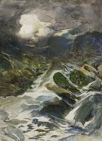 Study for Otira Gorge