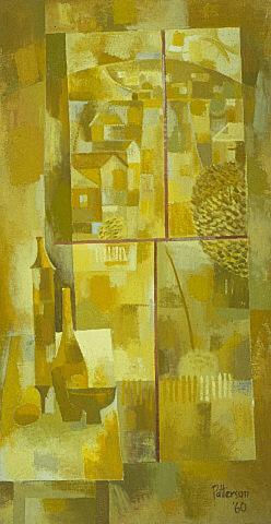 Golden afternoon window
