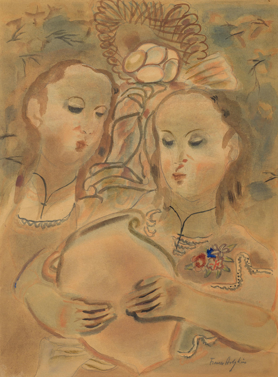 Girls with a Jug